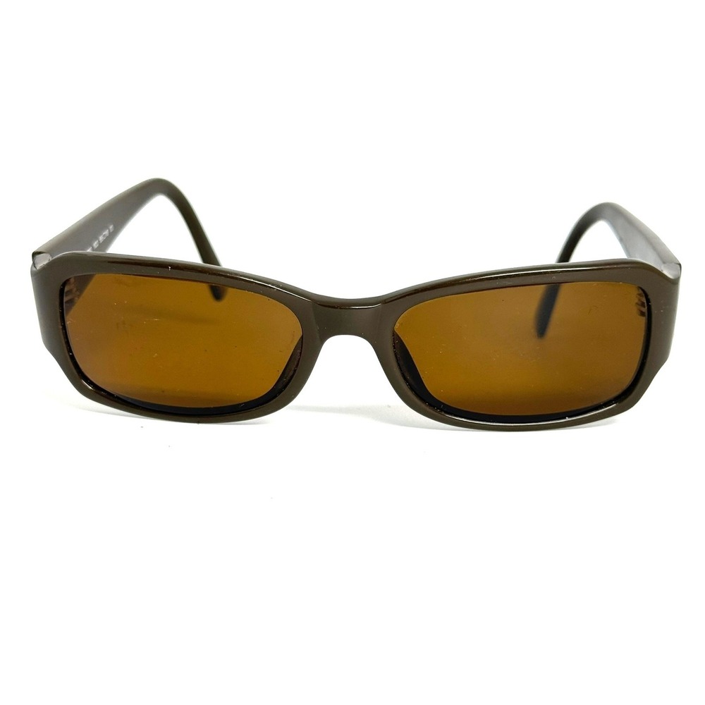 Naf Naf Brown Rectangular Sunglasses Pink Glitter Heart NA 7760 103 55-18-130